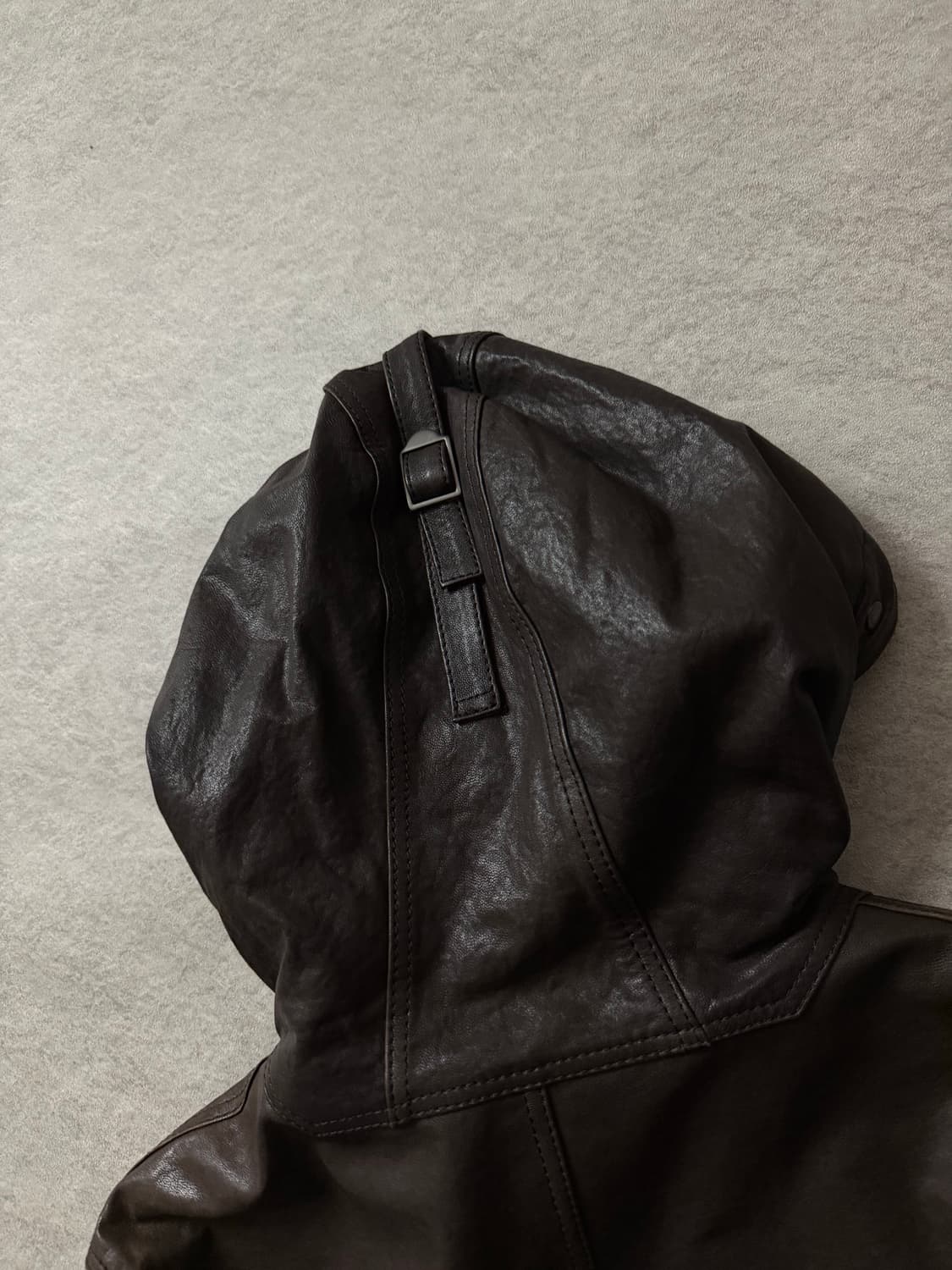 CP컴퍼니 고글 램스킨 레더자켓 상품이미지7