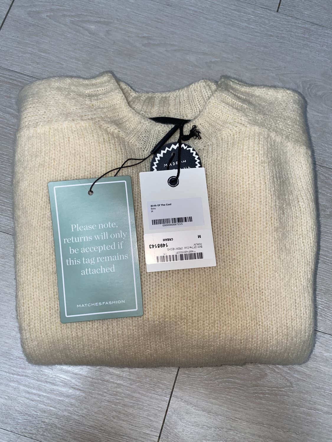 [M] HOWLIN - BIRTH OF THE COOL ECRU 상품이미지6