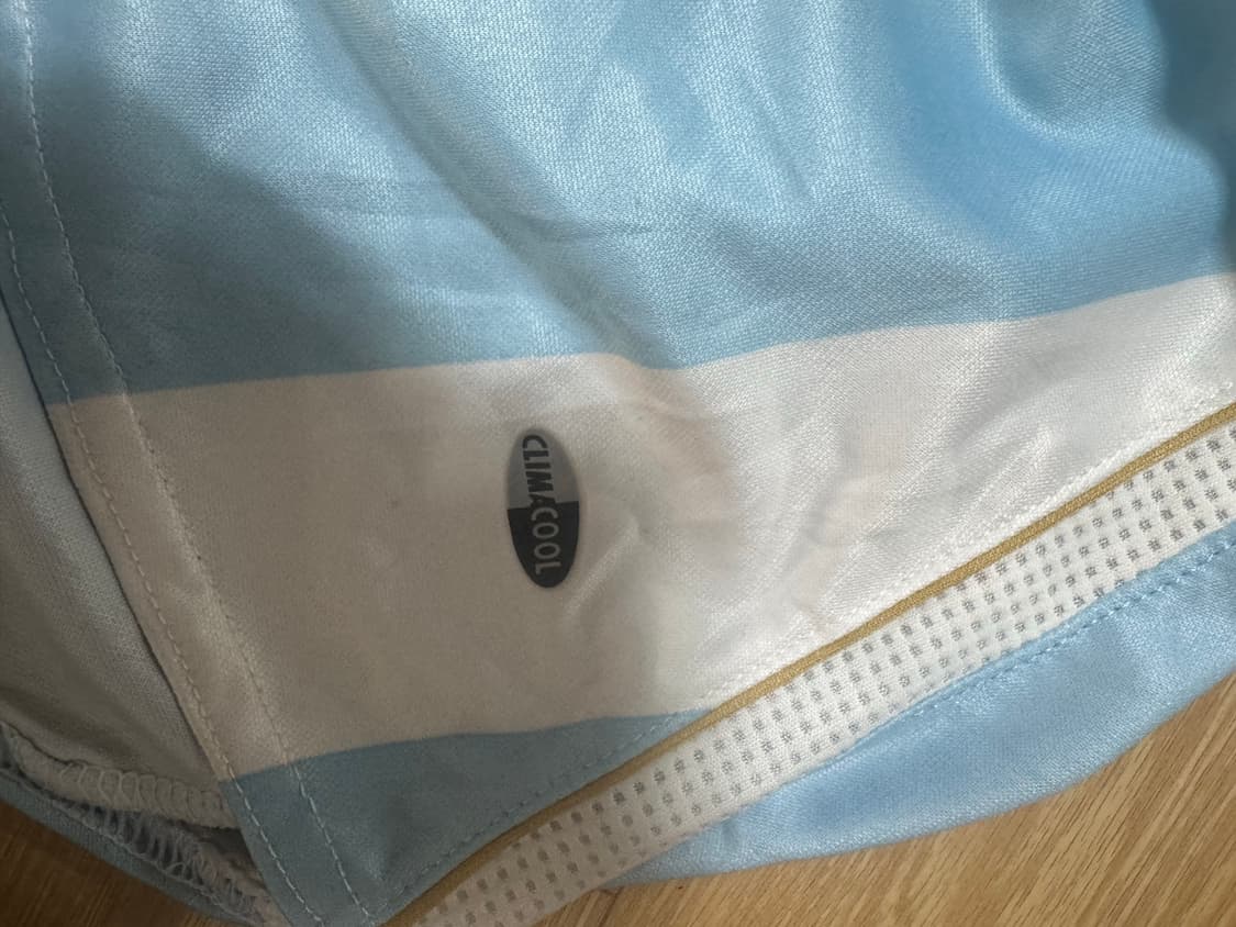 XL 원판 아디다스 아르헨티나 06-08 홈 유니폼 반팔 상품이미지5