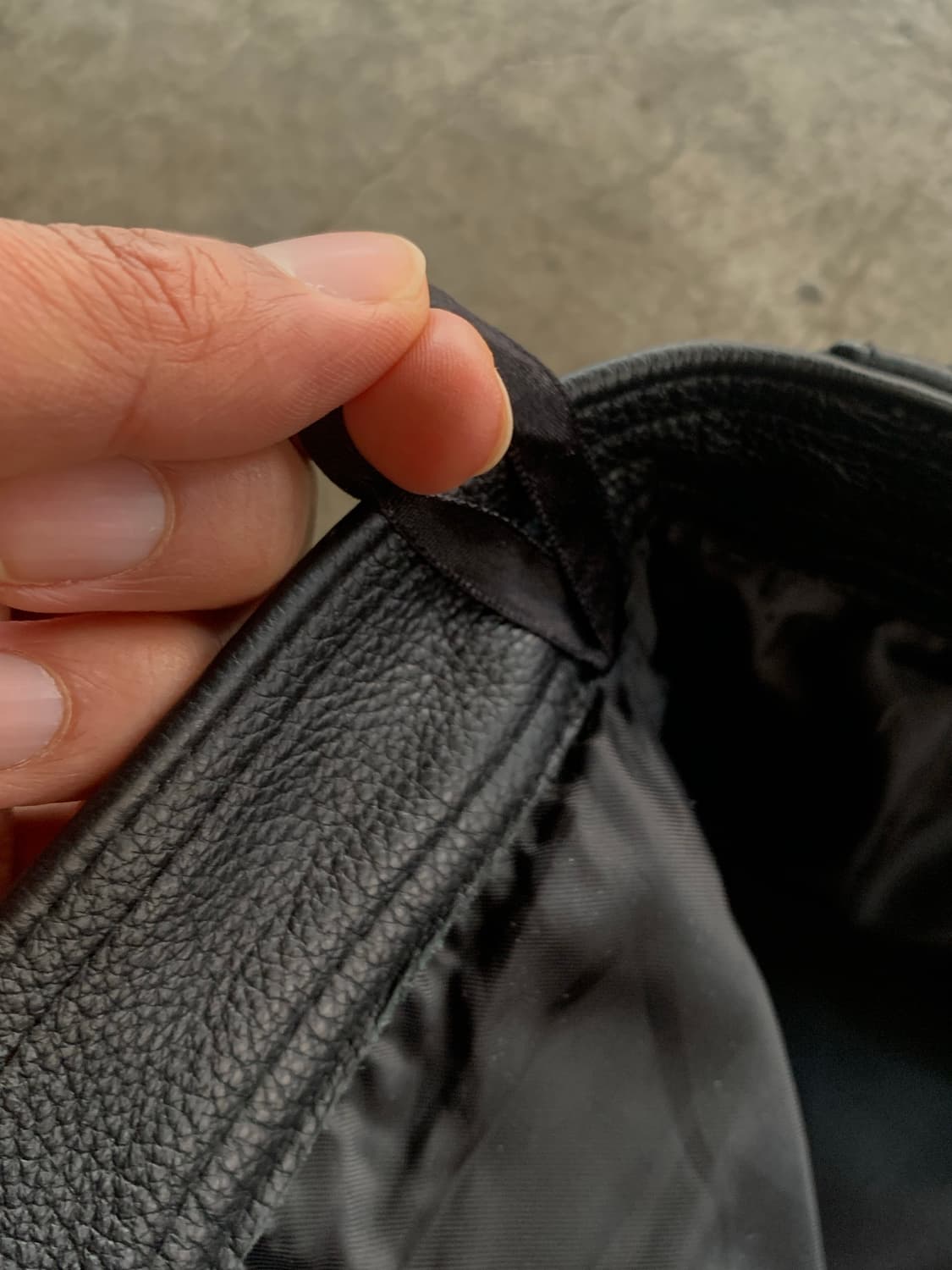 아비렉스 5포켓 레더 팬츠 상품이미지5