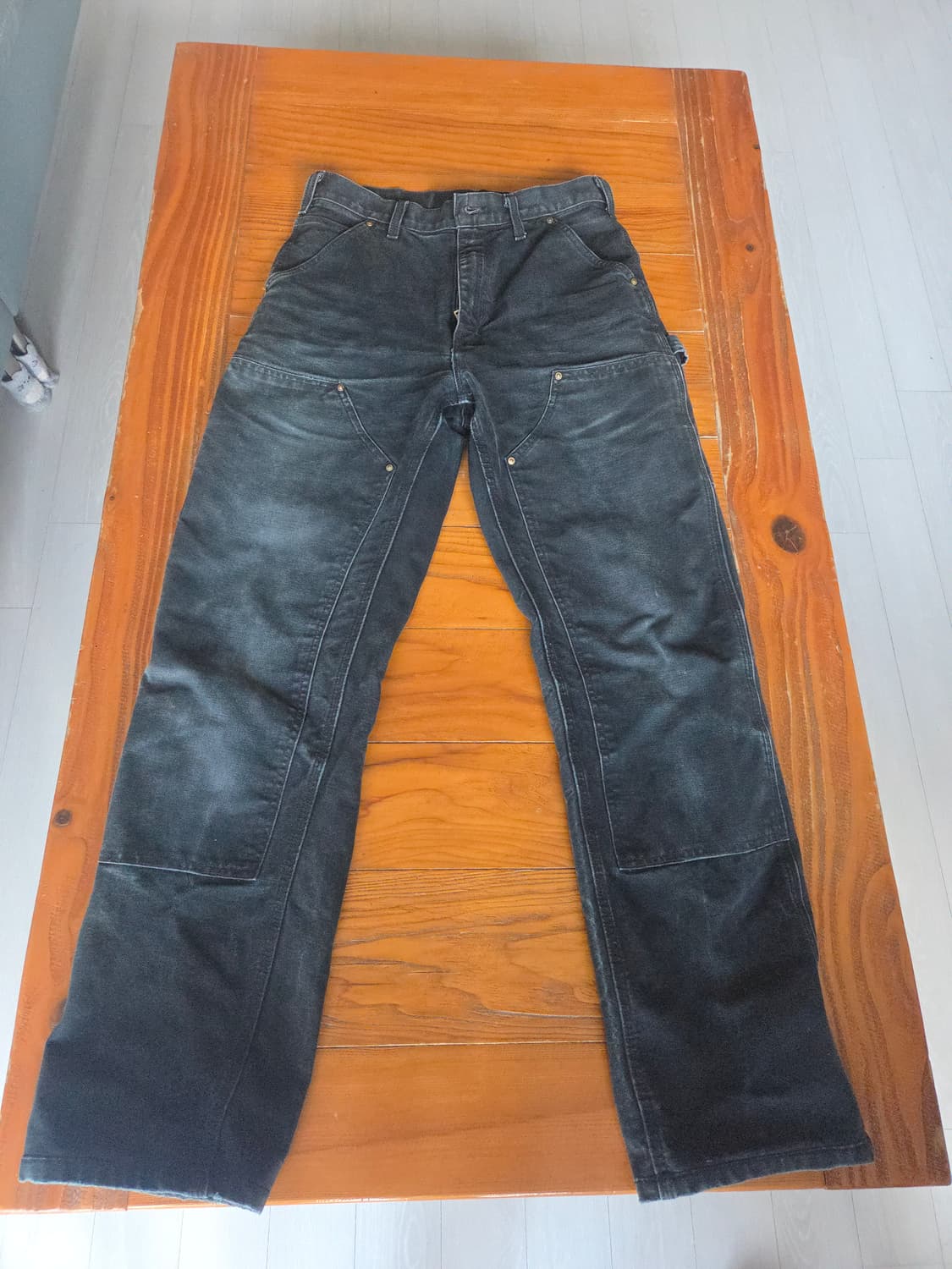 07년 생산 칼하트 빈티지 b01 더블니 카펜터 팬츠 30×32 상품이미지1