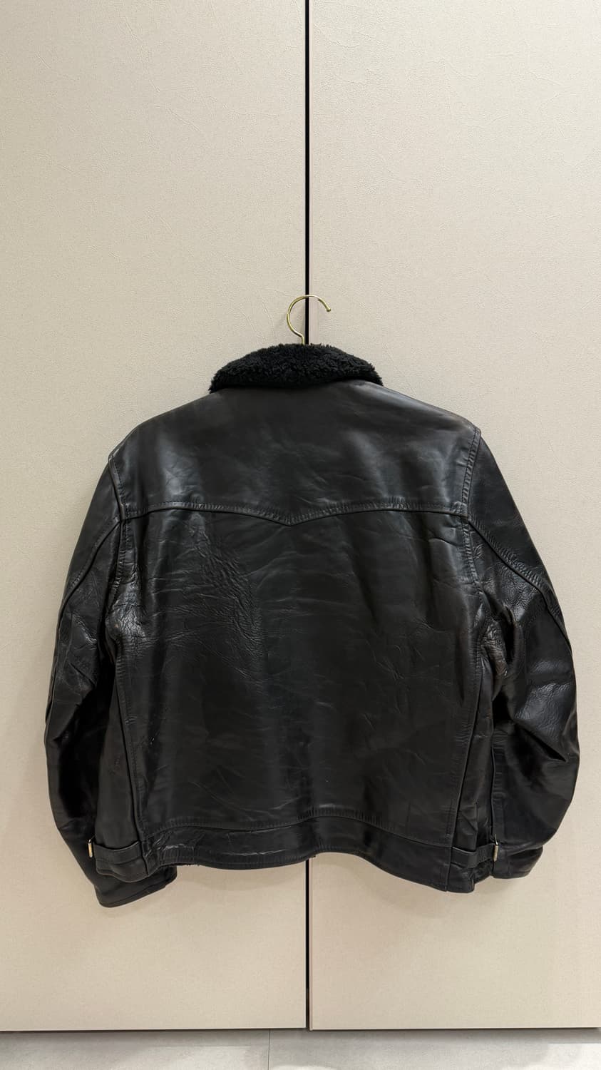 에어로레더 하이웨이맨 크롬악셀 홀스하이드 레더자켓 상품이미지2