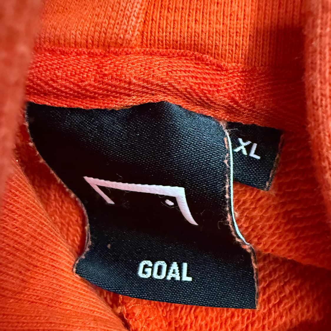 [정품/XL] GOAL 골 스튜디오 오렌지색 후드티 b15 상품이미지5