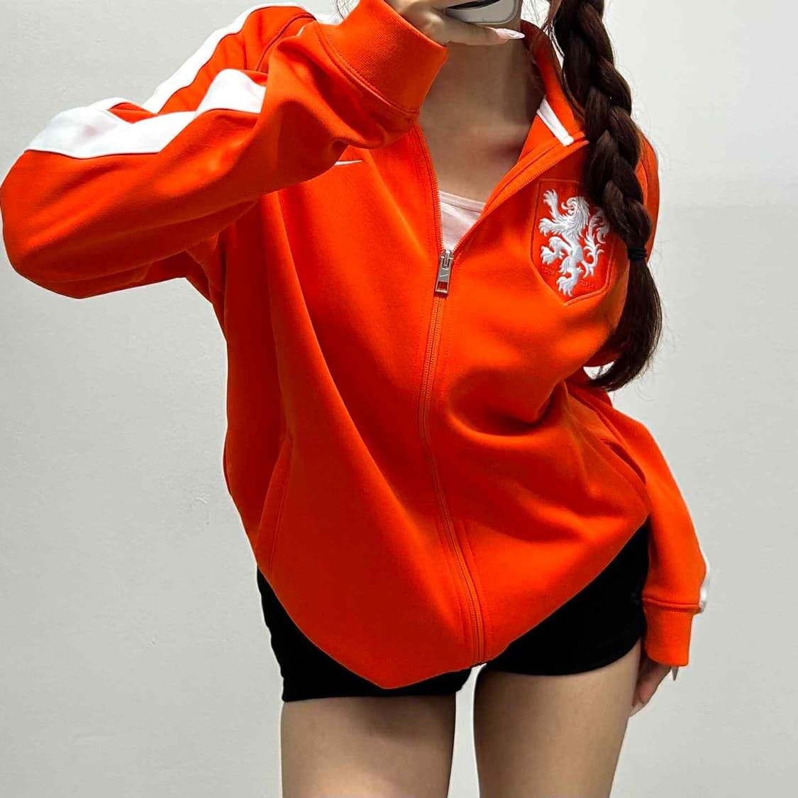 나이키 네덜란드 13/14유니폼 대장급 트랙탑 희귀져지(XL) 상품이미지2