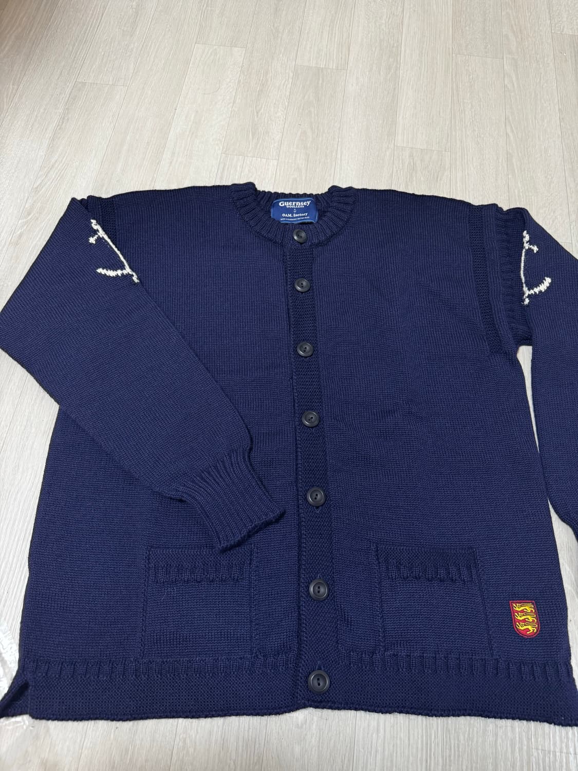 [46] 건지울른스 oam 가디건 핏더사이즈 상품이미지2