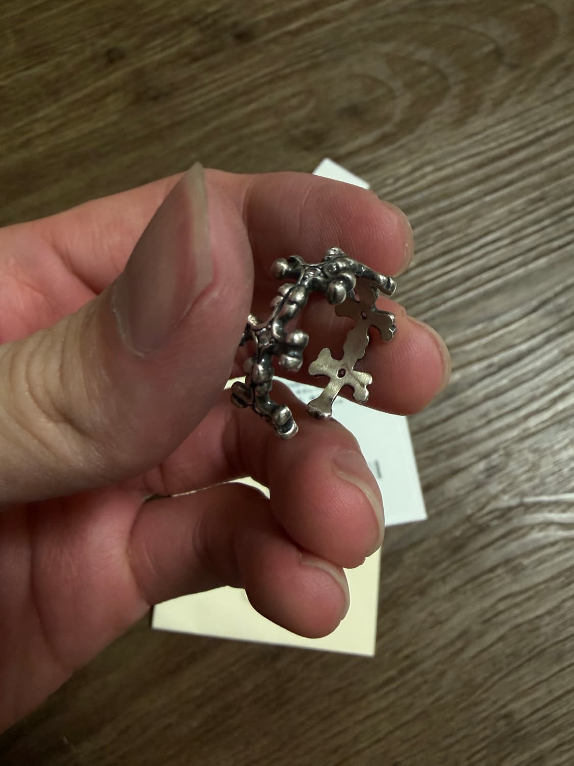 폴리테루 반지 플로럴 크로스 본 004 15호 상품이미지3