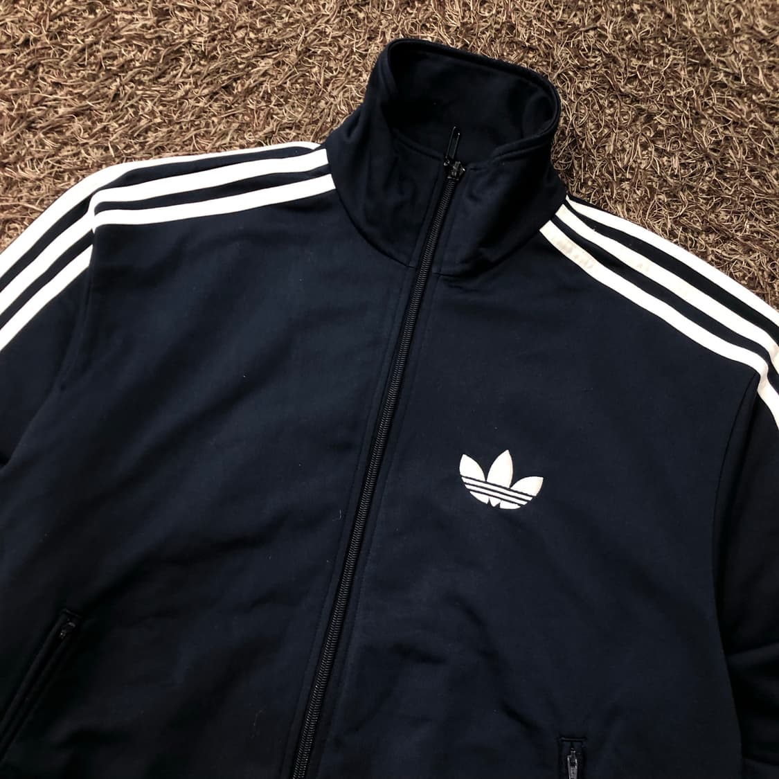 아디다스 구 파이어버드 네이비 져지 트랙 자켓 상품이미지2