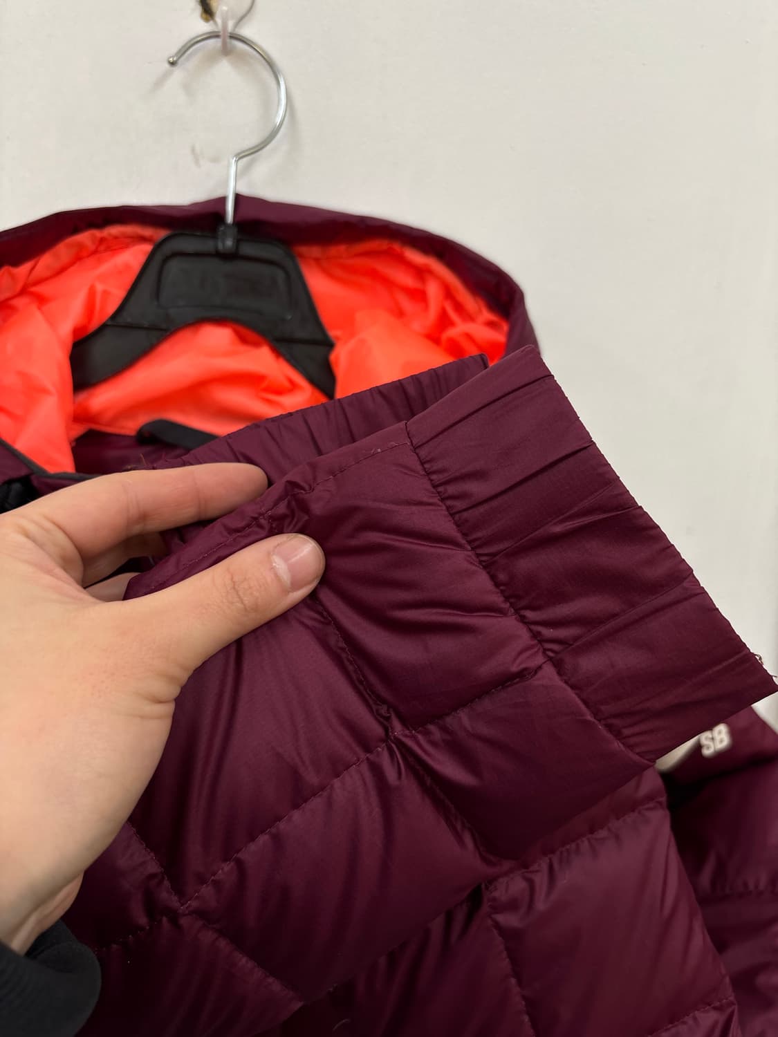 나이키 우먼 구스다운 하프 패딩 상품이미지4