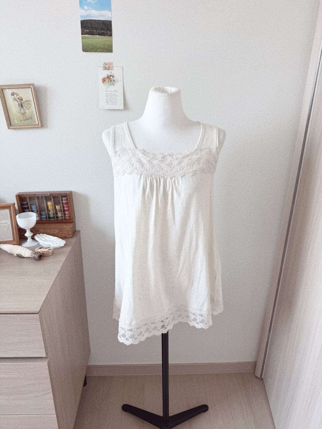 대장 레이스 슬리브리스 상품이미지1