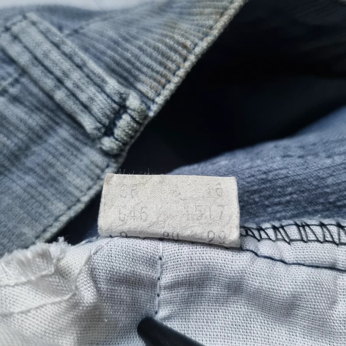 80s USA Levis 646 Corduroy Pants 32 sz 상품이미지6