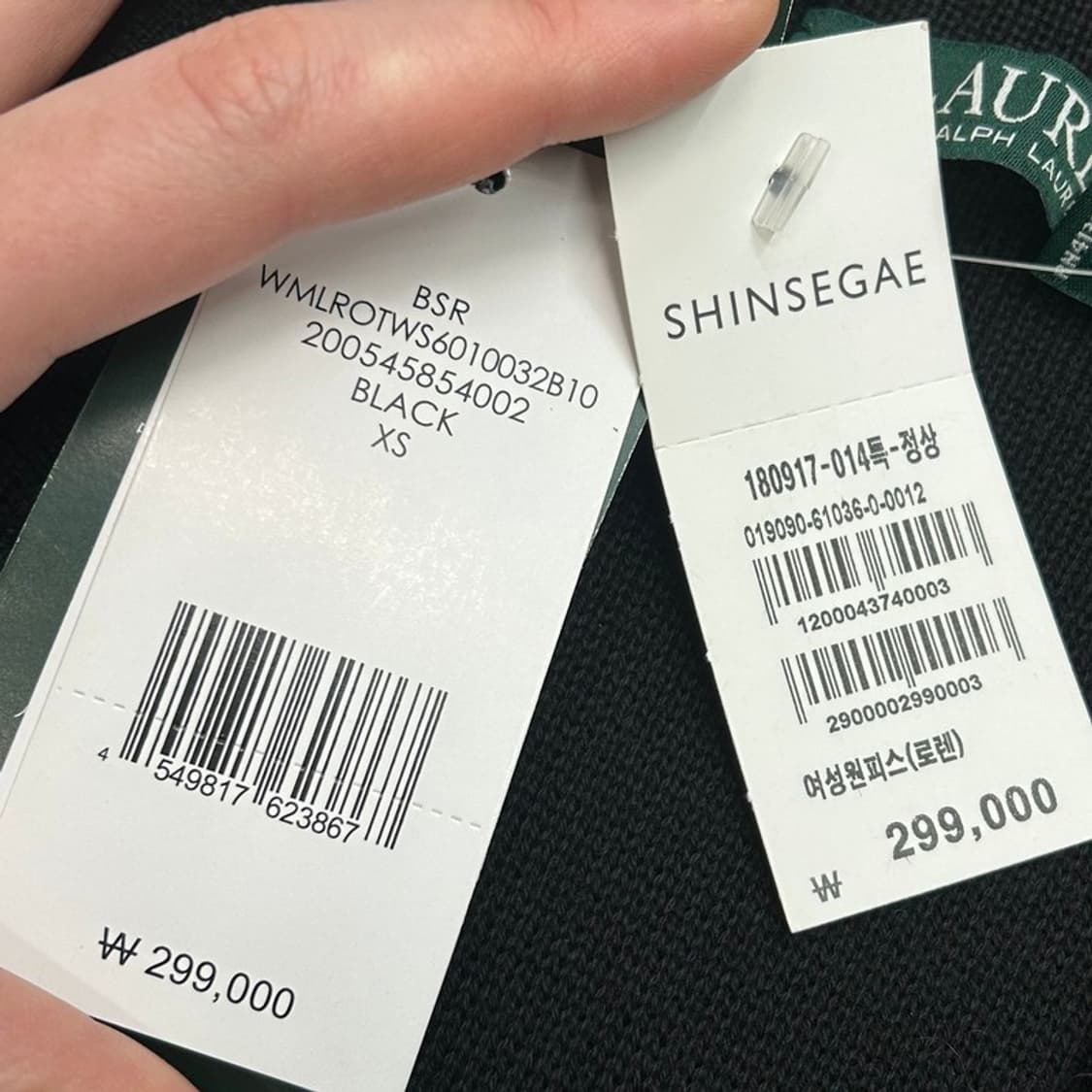 [새상품] 폴로랄프로렌 콤드 코튼 블레이져 여성 원피스 XS 상품이미지4