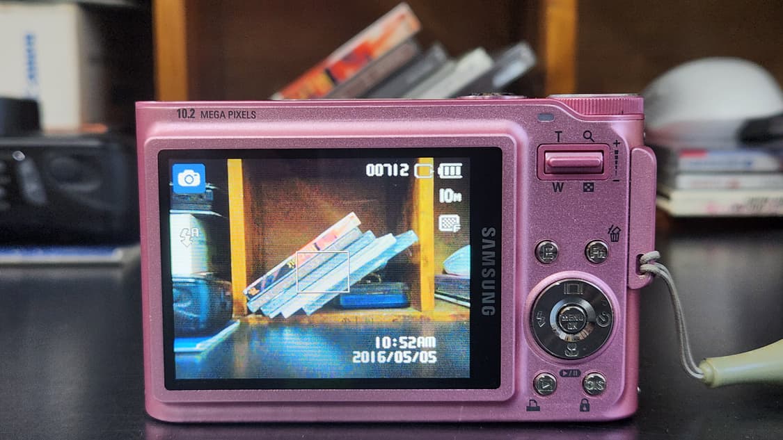 삼성 VLUU NV9 빈티지 디카 핑크 상품이미지5