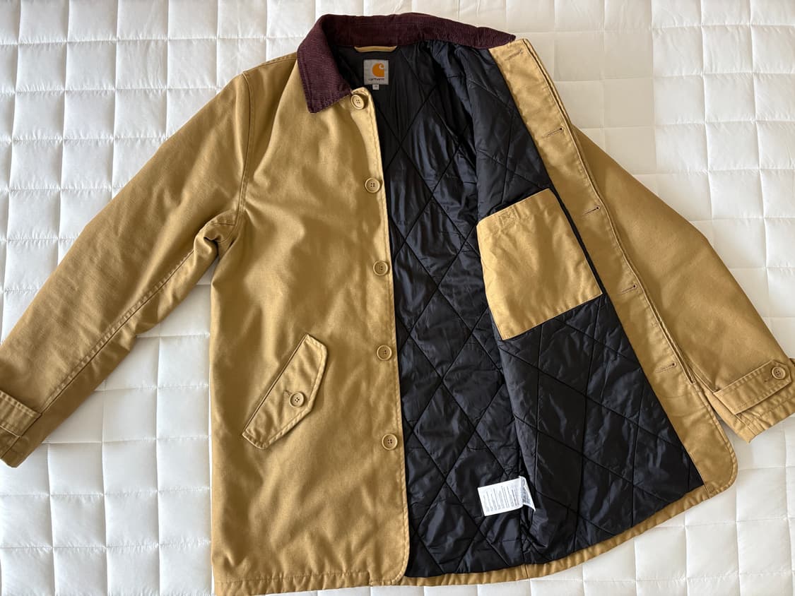 칼하트 해리스 트렌치 코트 M 베이지 상품이미지3