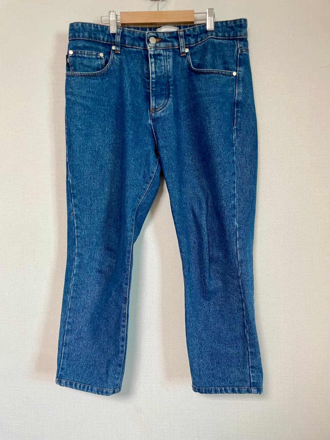 아미 알렉산드르 마티우시 9부 데님팬츠 32 매장판 상품이미지1