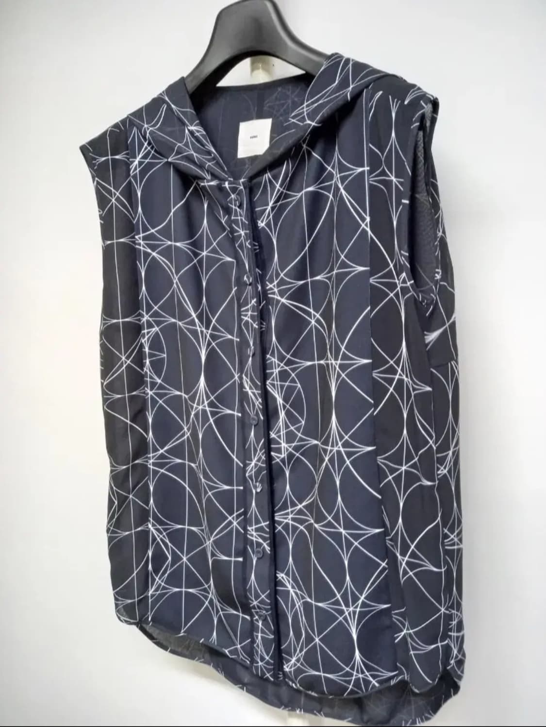 구호 KUHO 쉬폰 롱 후드베스드 55-77 상품이미지4