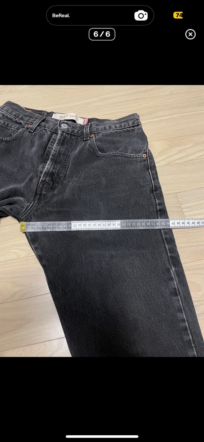 00s 빈티지 리바이스 517 블랙 팝니다 상품이미지6