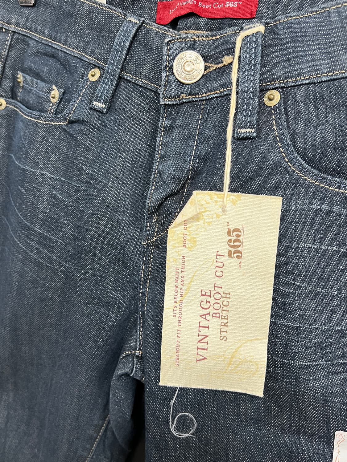 Levis 리바이스 565 빈티지 부츠컷 데님 팬츠 상품이미지5