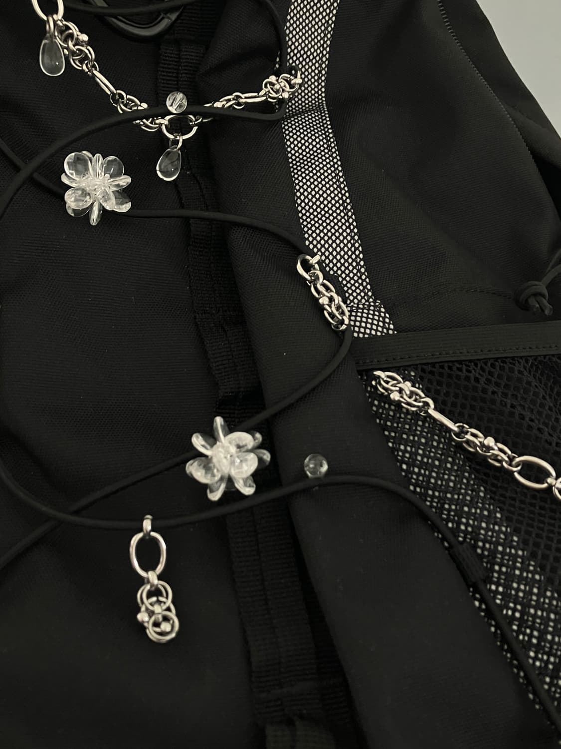 Crystal chain bagpack 상품이미지5