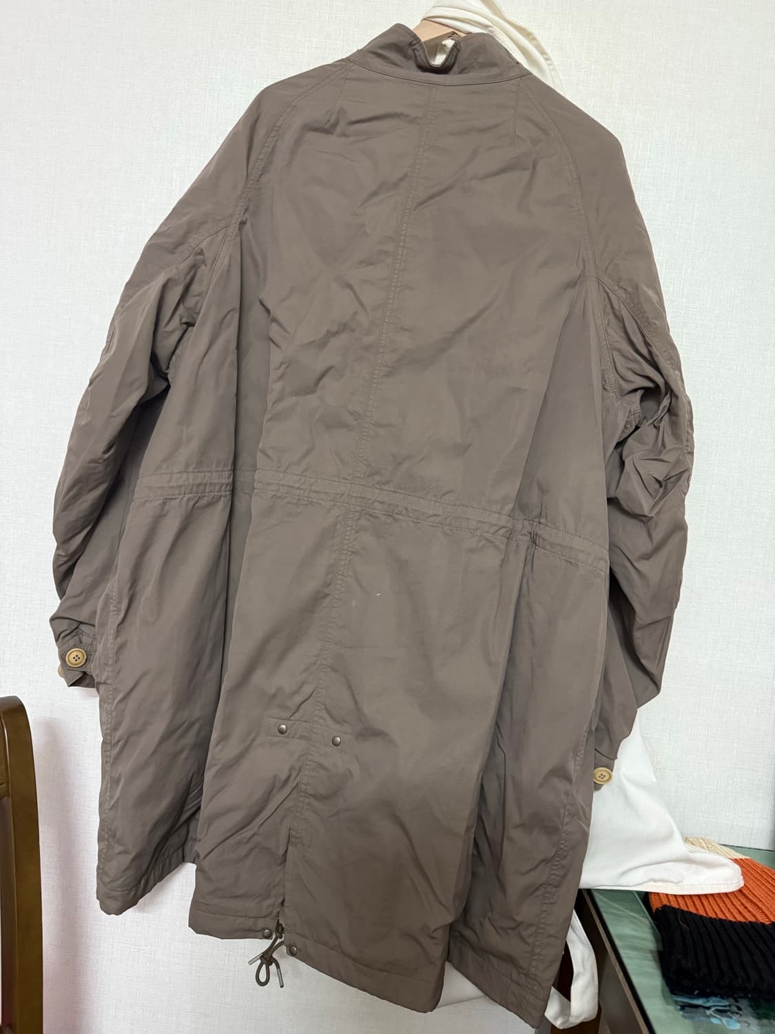 [5]비즈빔visvim 25AW Fishtail 피쉬테일 파카 카키 상품이미지8