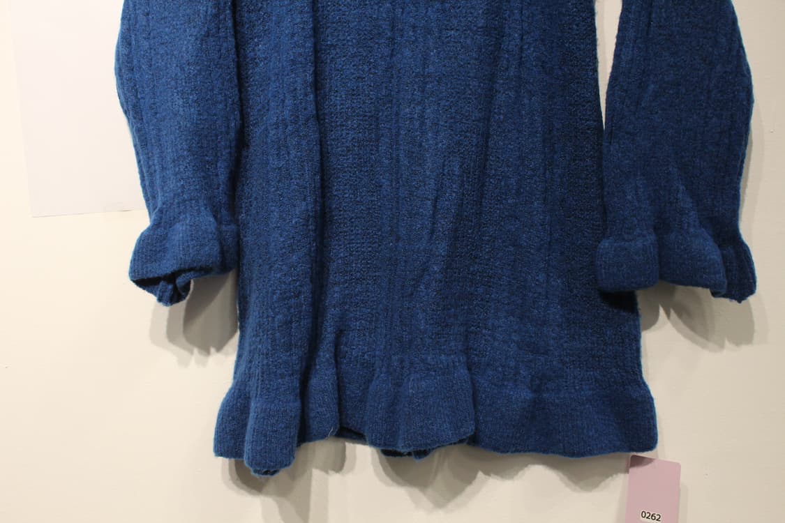 262. 딥블루 하이넥 루즈 니트 상품이미지4