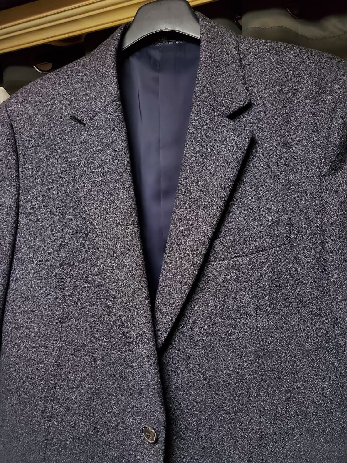 송지오 투버튼 패턴 자켓 상품이미지2