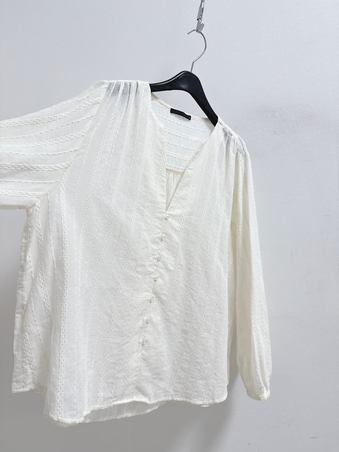 자라 코튼 자수 블라우스 상품이미지6