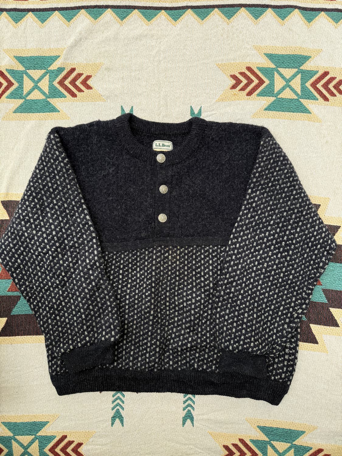 L.L bean 노르웨이 3버튼 울니트 XL 상품이미지1