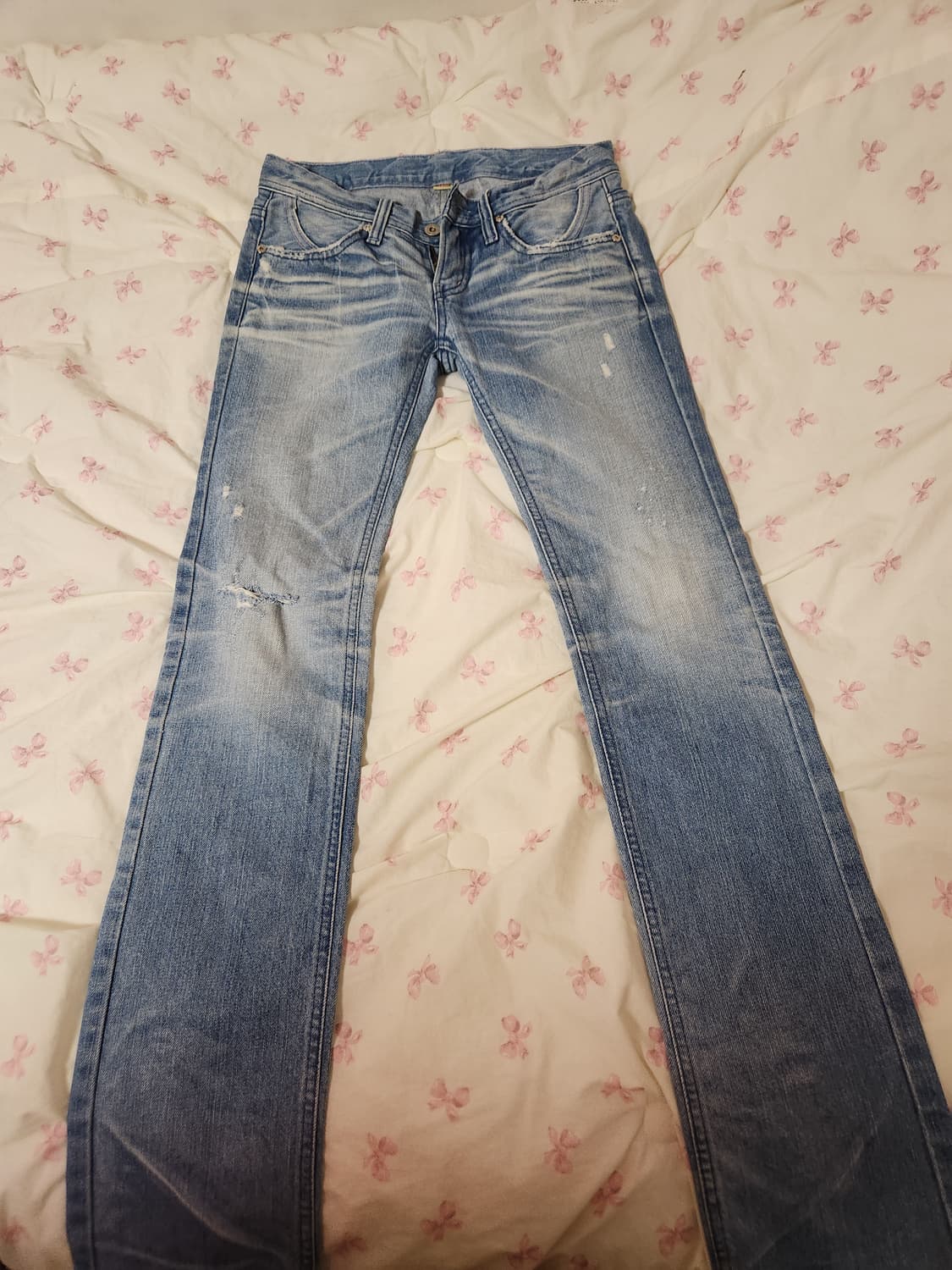 빈티지 스팽글 진스 상품이미지1