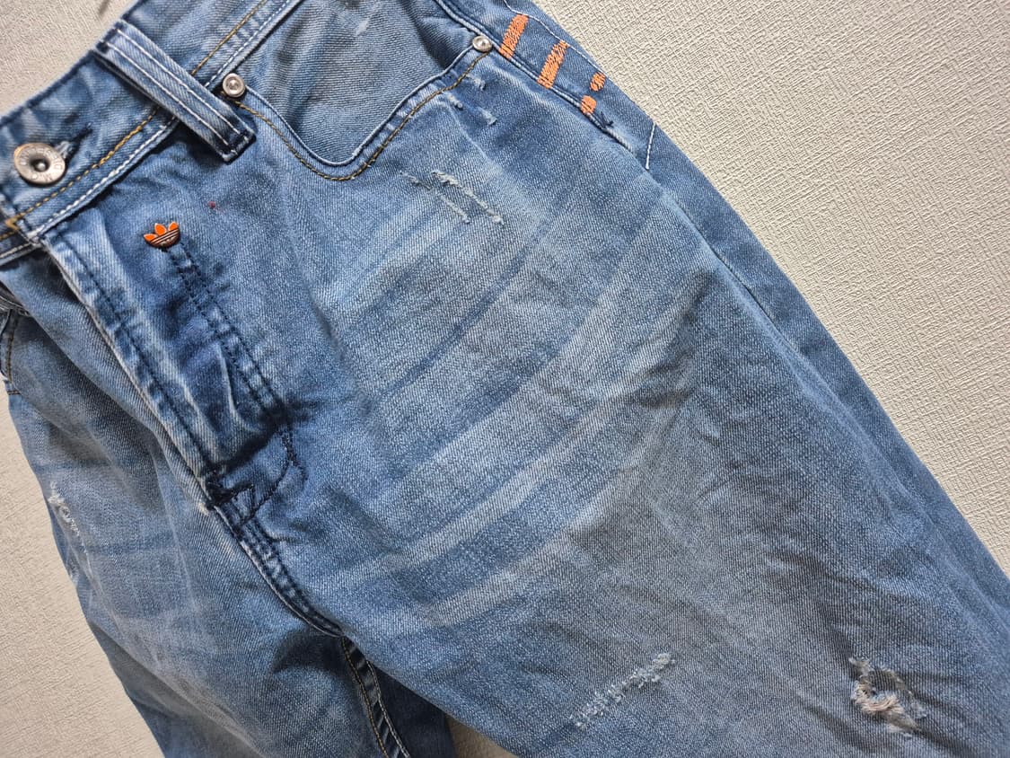 아디다스 X 디젤 스트레이트 데님 팬츠 상품이미지1