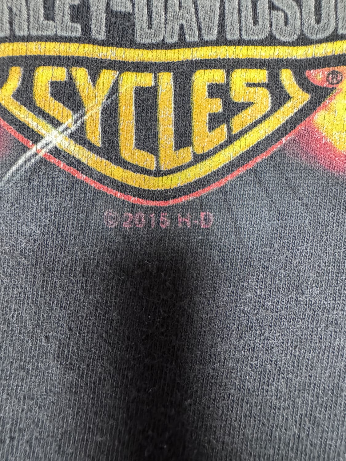 빈티지 할리데이비슨 HARLEY DAVIDSON 그래픽 티셔츠 XL 상품이미지4