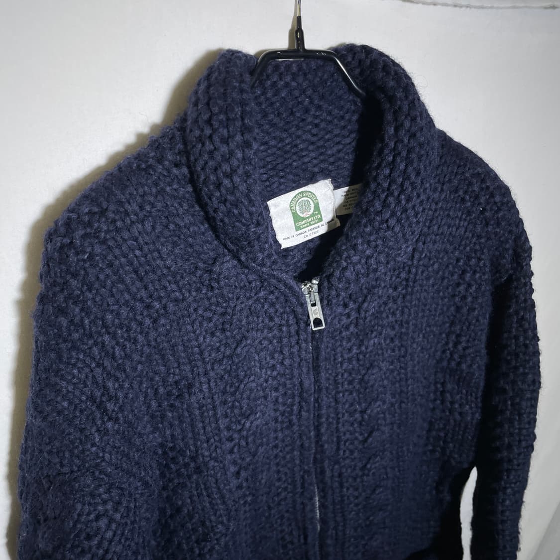 M-L)CANADIAN SWEATER 캐나디언스웨터 코위찬 니트집업 상품이미지1