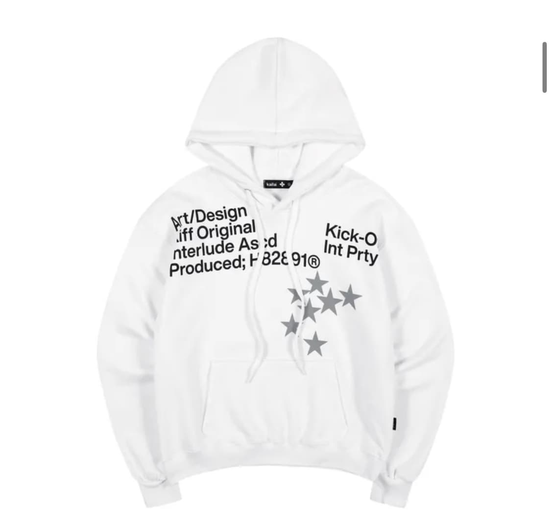 네스티킥 기모 후드티 새상품 상품이미지2