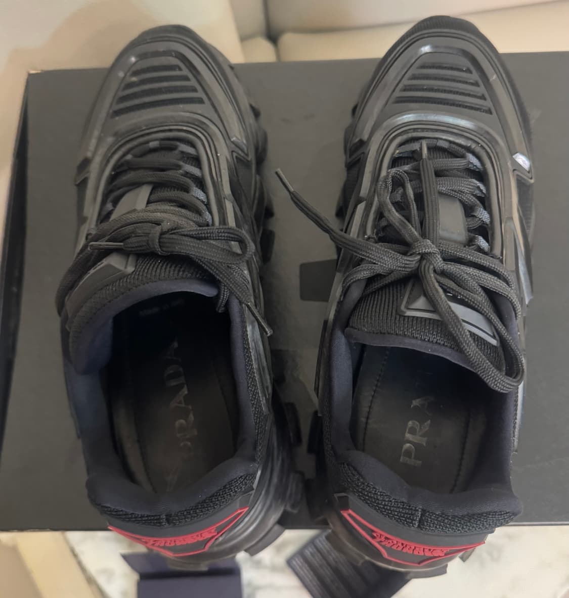 prada  cloudbust thunder rubber 러버 스니커즈 상품이미지8