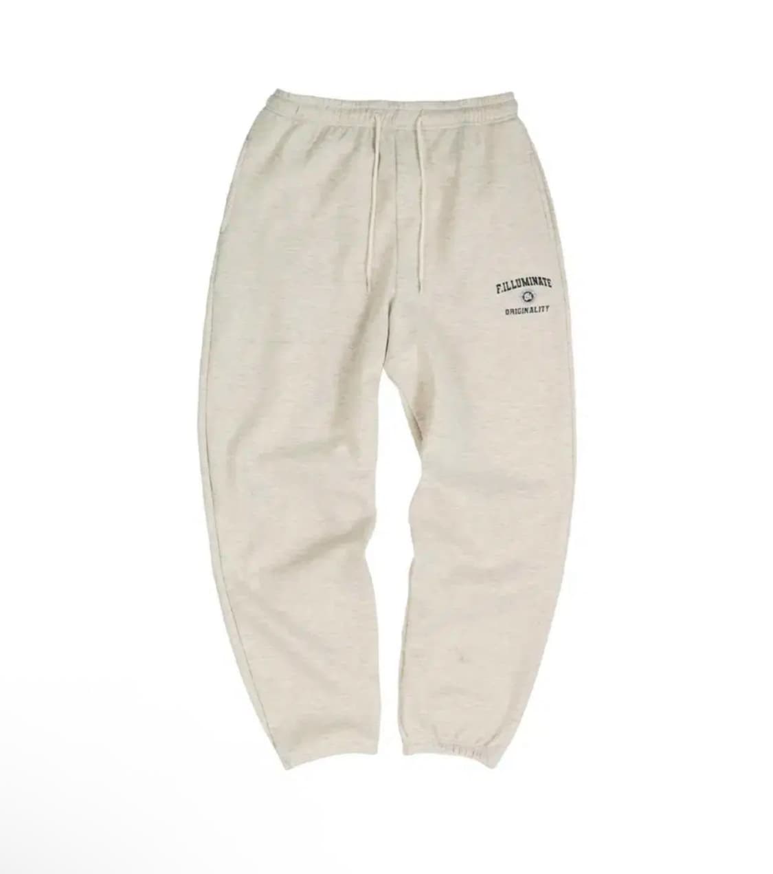 필루미네이트 트레이닝 후드 바지 셋업 오트밀 XL 상품이미지3
