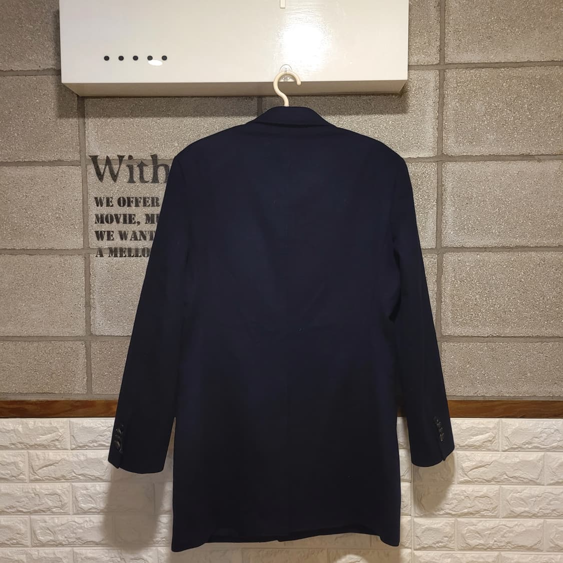 킨록앤더슨 캐시미어 2버튼 코트 105 상품이미지2