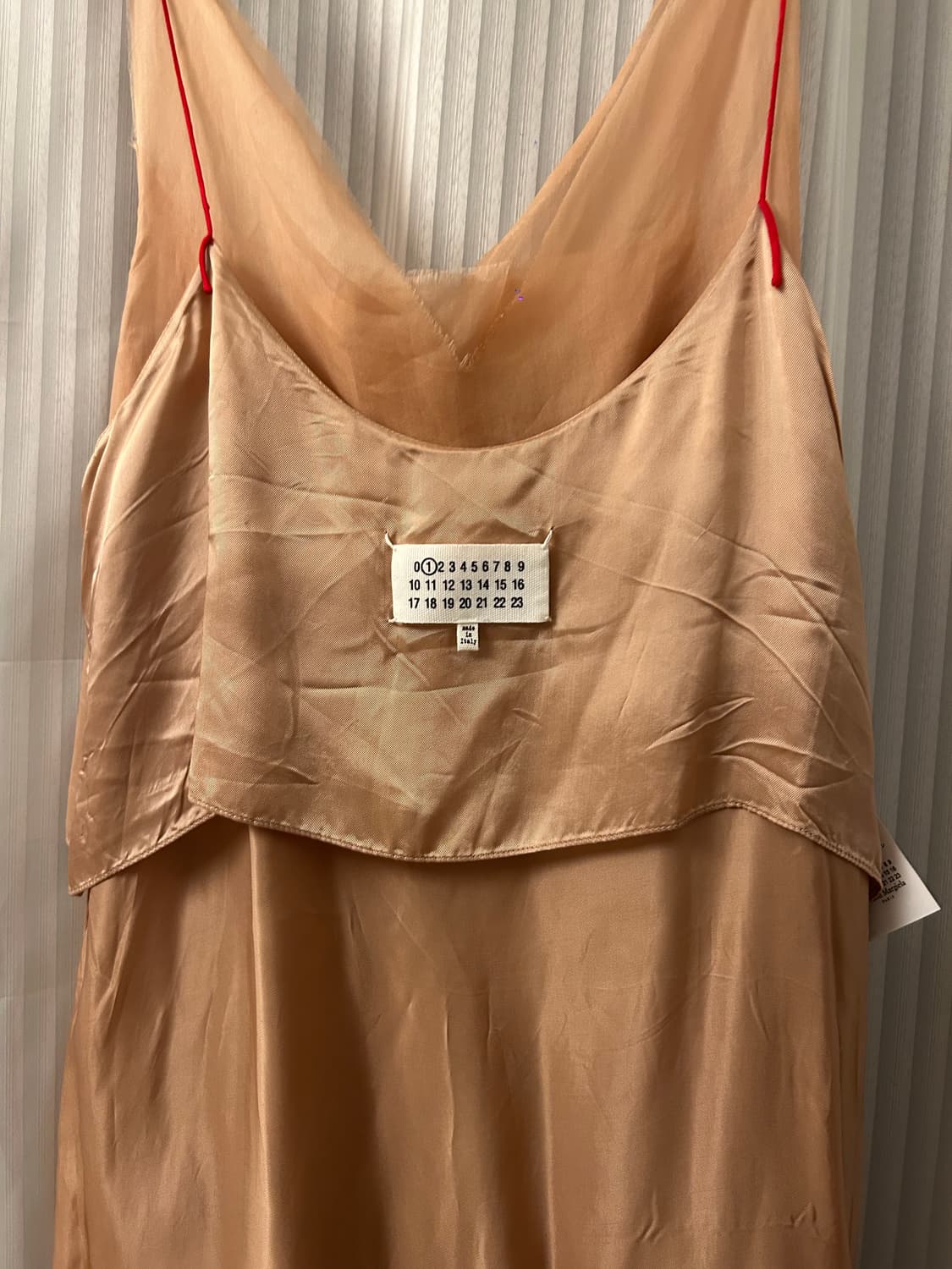 Masion margiela nude layered dress  상품이미지1