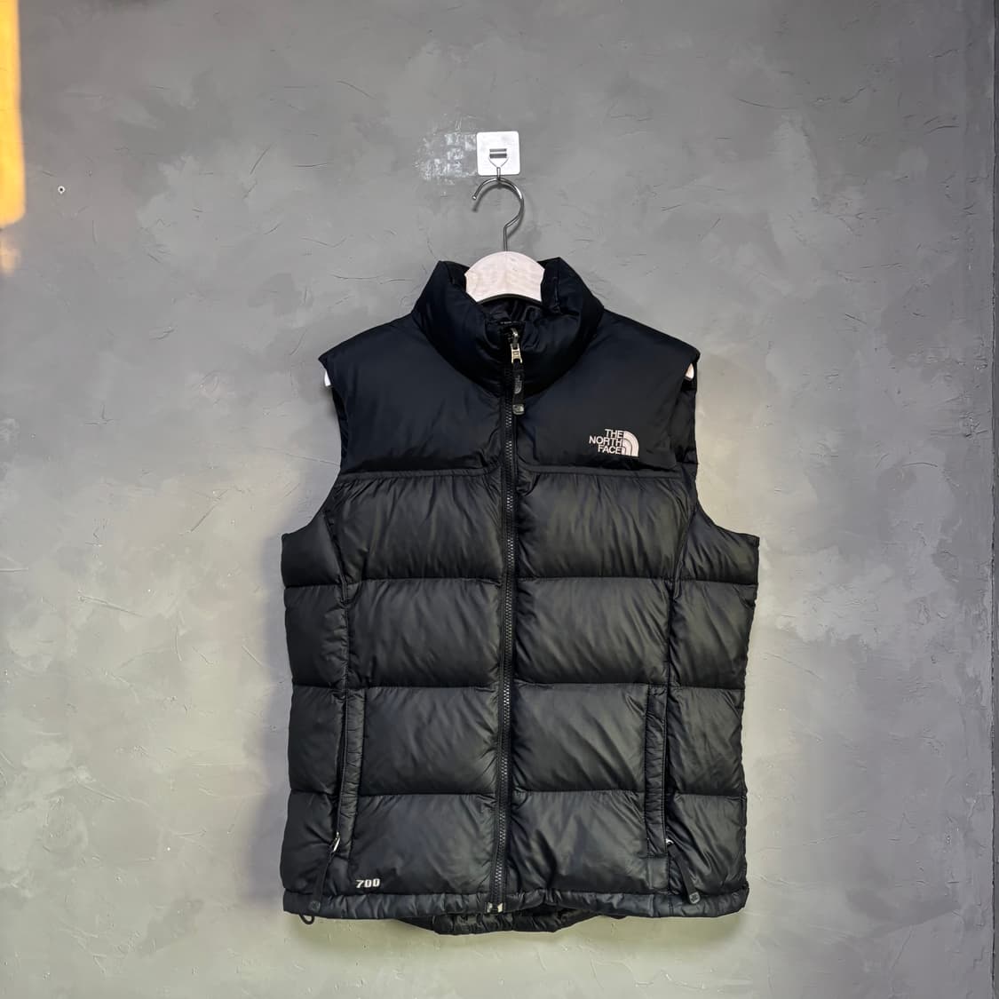 노스페이스 700 눕시 구스다운 패딩조끼 블랙 상품이미지1