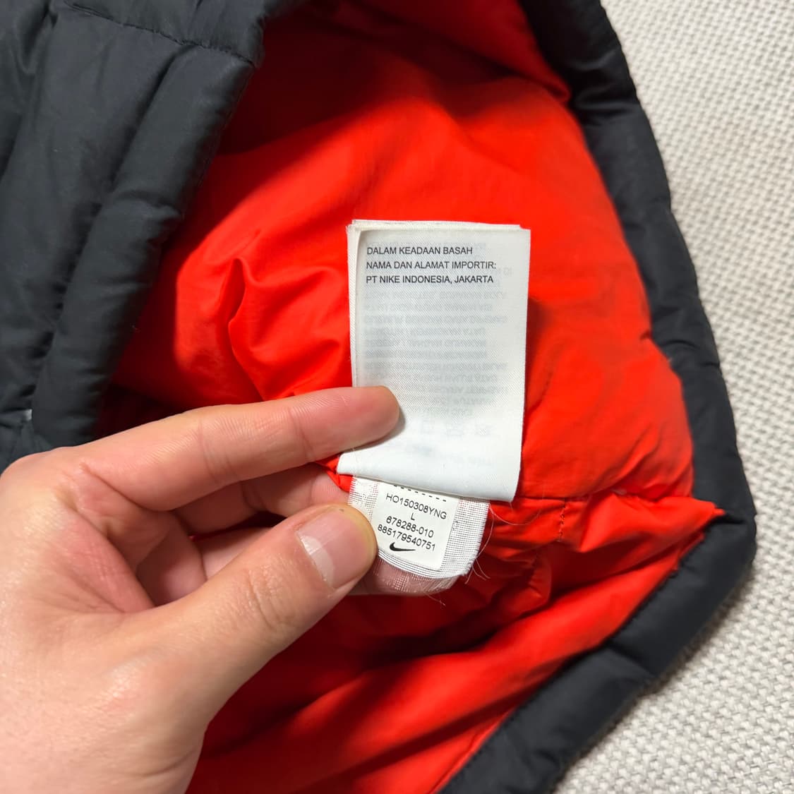 나이키 스우시 패딩조끼 상품이미지4