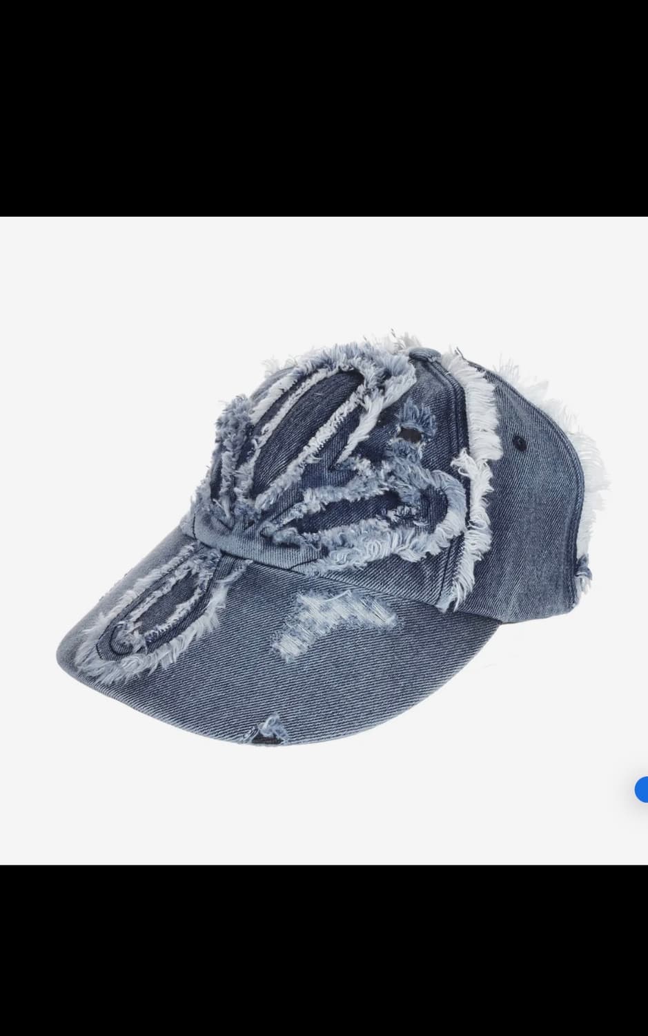 써저리 클로버 패치드 데님 캡 상품이미지1