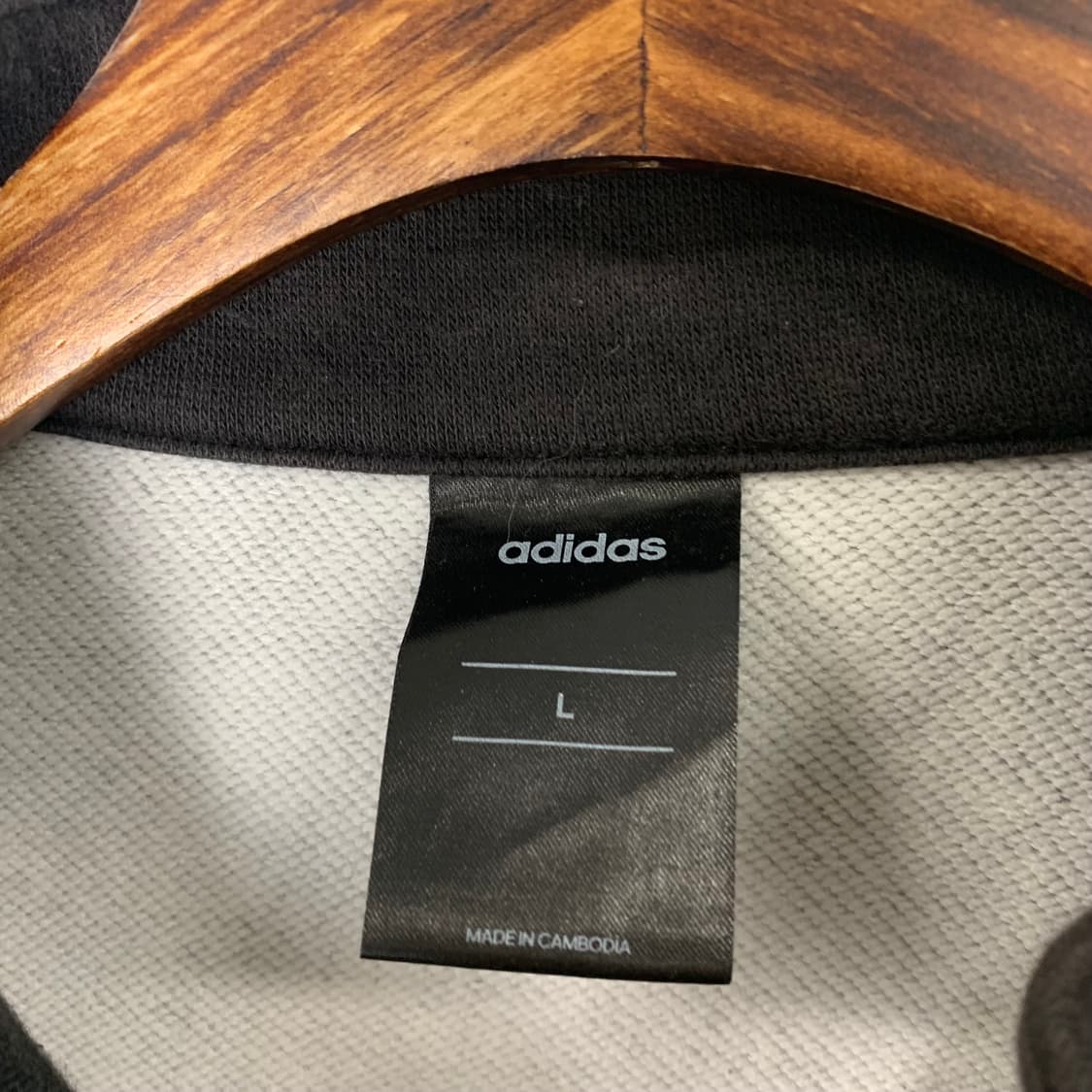 아디다스 대대장 그레이 사이드라인 코튼 져지 상품이미지5