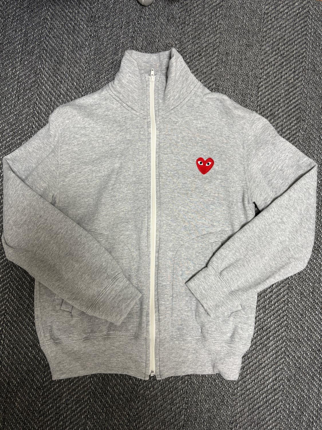 꼼데가르송 집업 맨투맨 자켓 S 상품이미지1