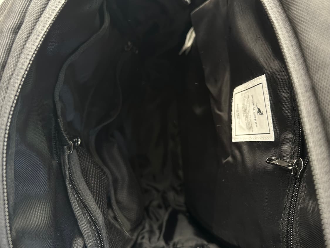 캉골 블랙 백팩 KMEB-BP13600 상품이미지6