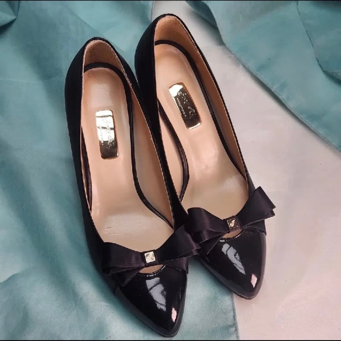 리본 힐 펌프스 상품이미지1