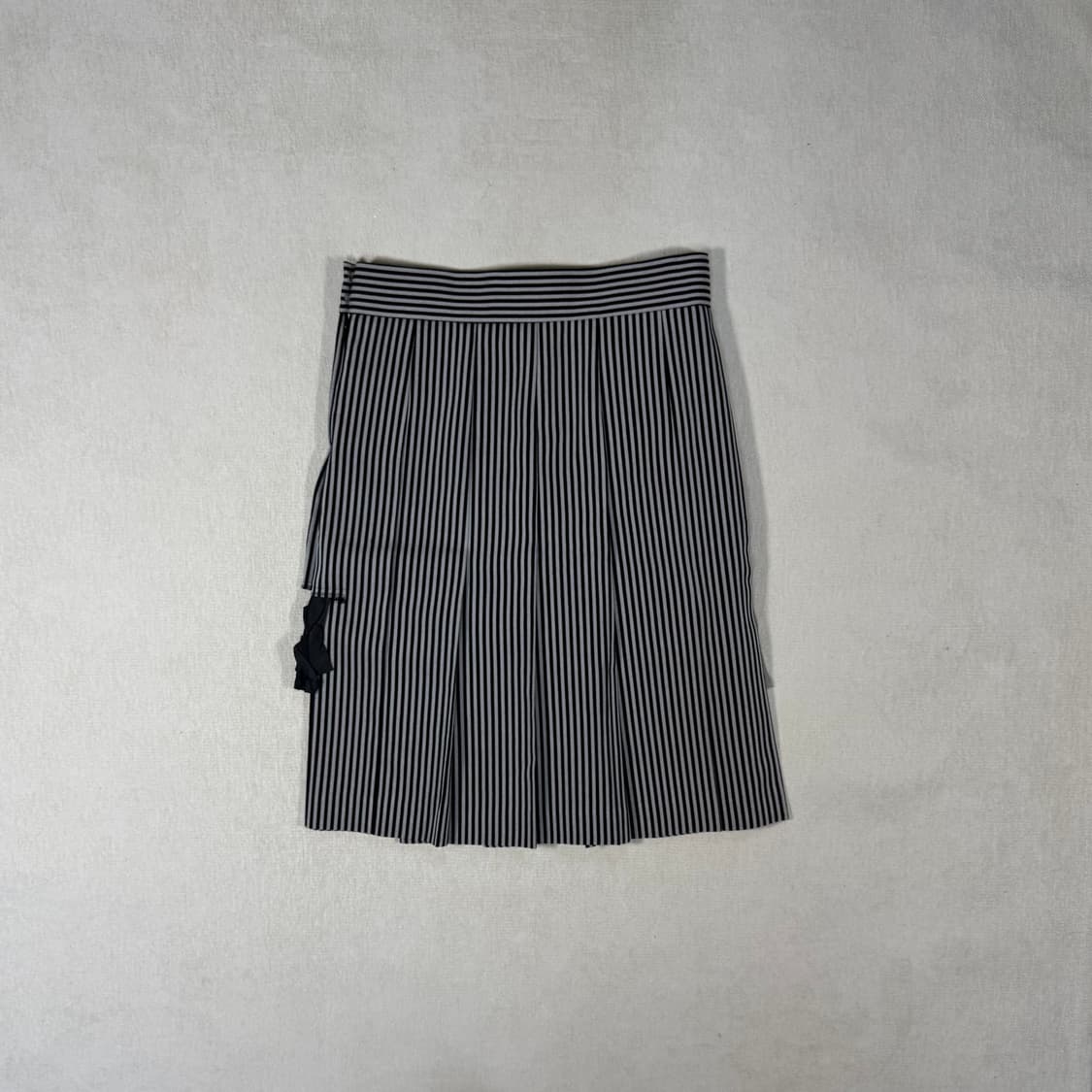 Stripe pleated ruffled skirt 상품이미지4