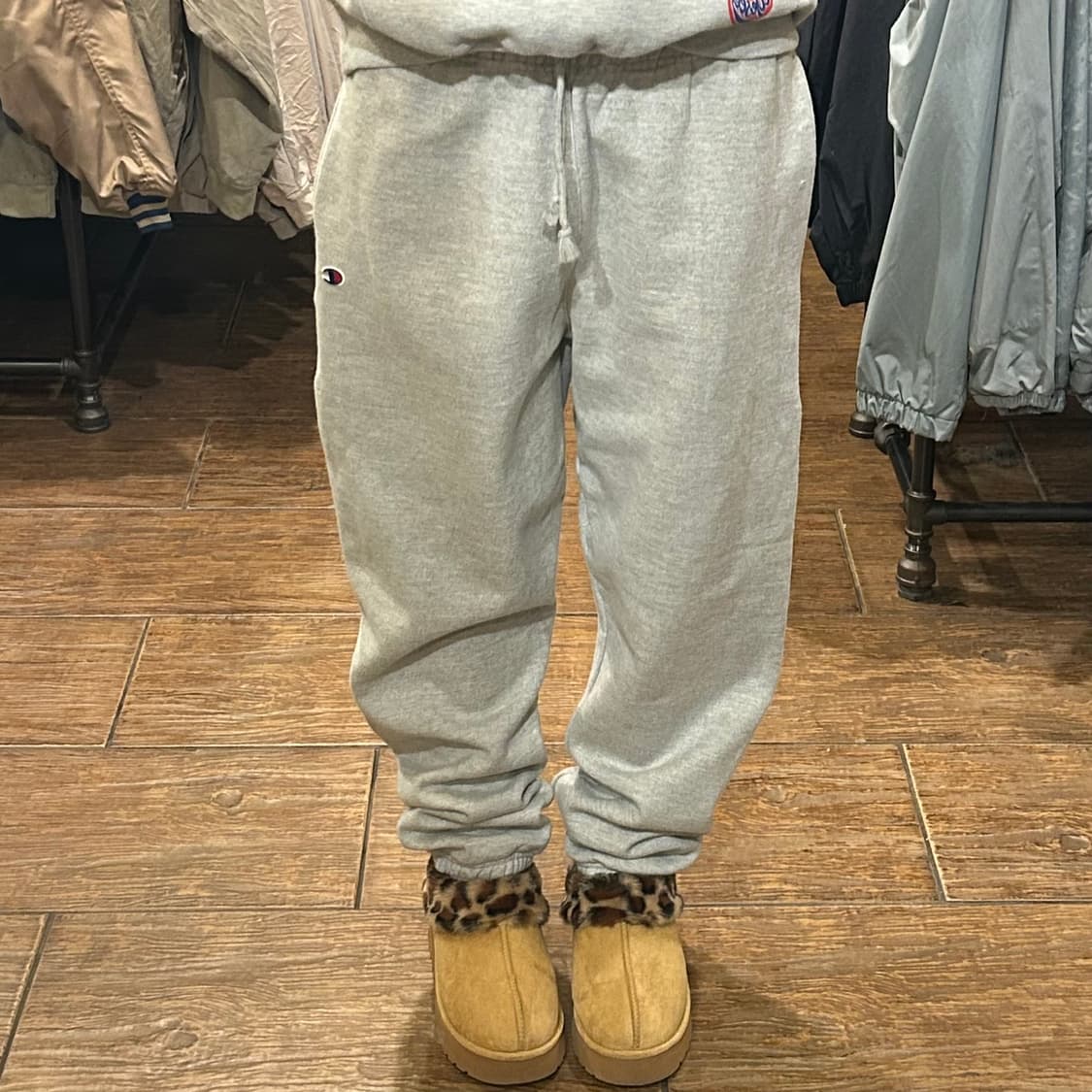 [HI] 챔피온 조거 트레이닝 팬츠 그레이 상품이미지1