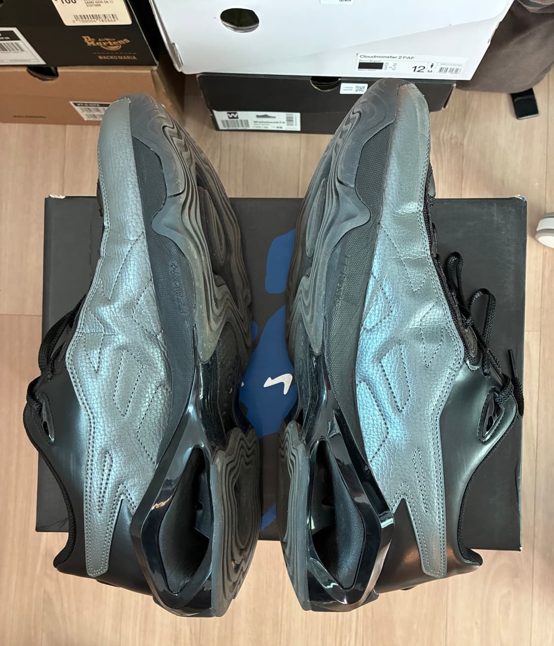 키코X아식스 노발리스 젤 테레모아 옵시디언 블랙 스모크 쉐도우 상품이미지2