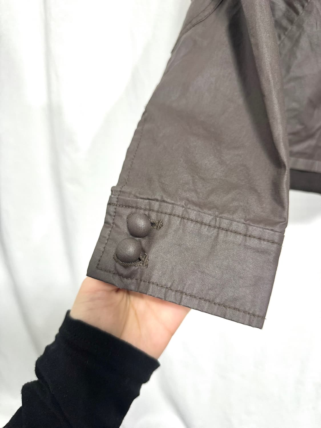 High neck brown jacket 상품이미지4