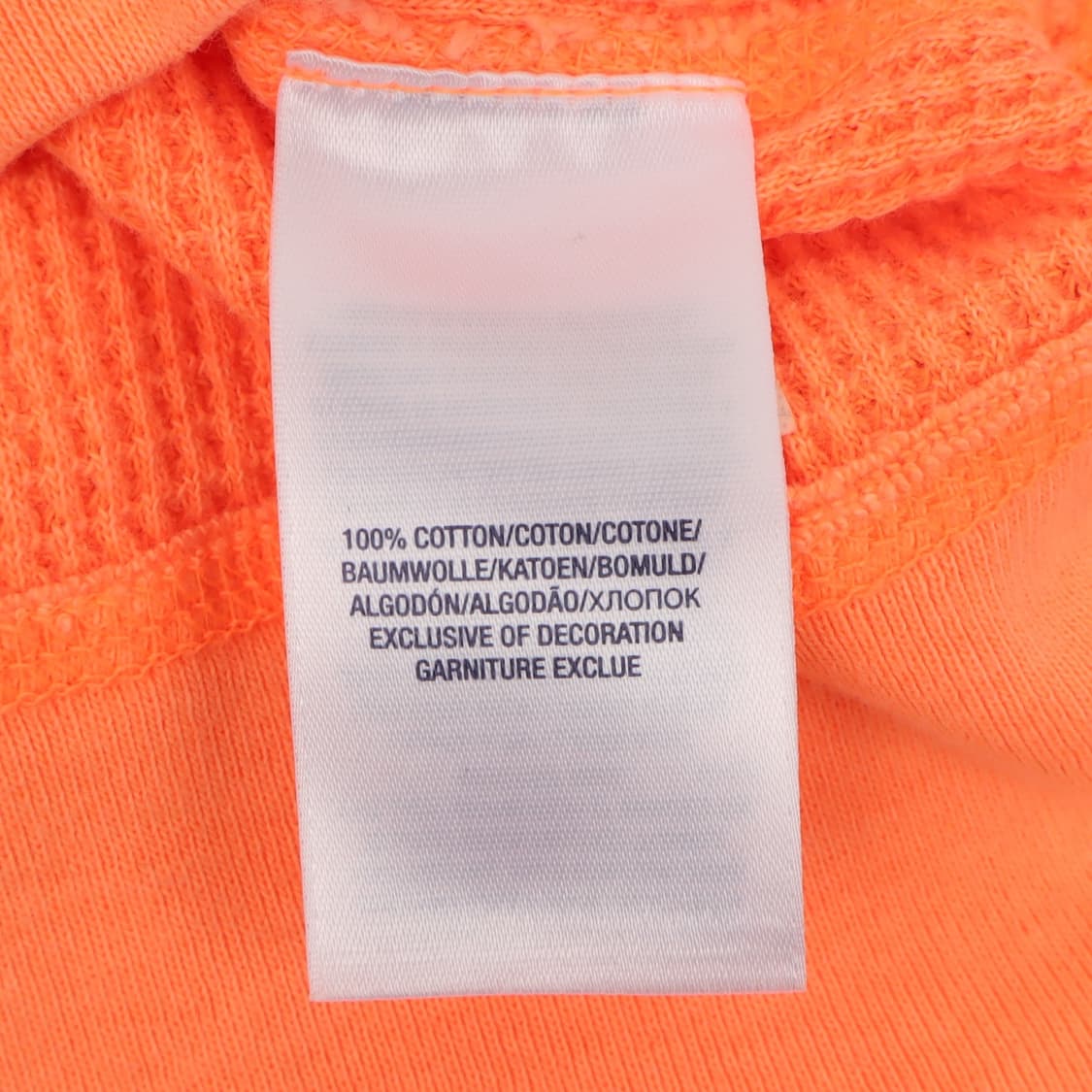 폴로 랄프로렌 오렌지 와플 롱슬리브 상품이미지10