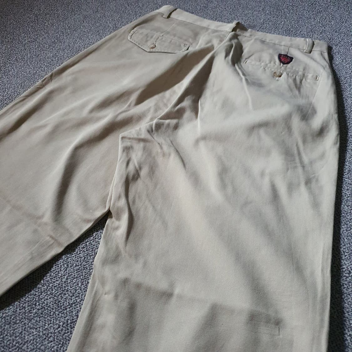 90s Made in U.S.A  폴로 랄프로렌 골프 투턱 치노 팬츠 N 상품이미지9