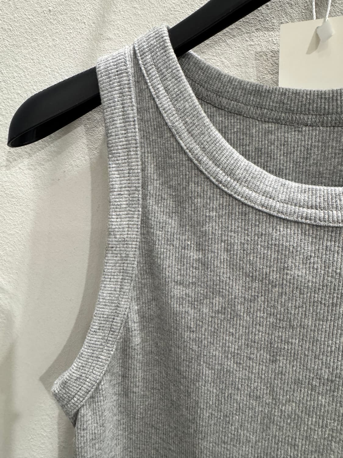 새상품 모건 골지 슬리브리스 상품이미지2
